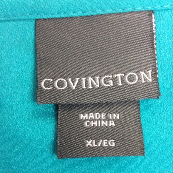 Covington Sleeveless XL Blouse - Picture 4 of 4